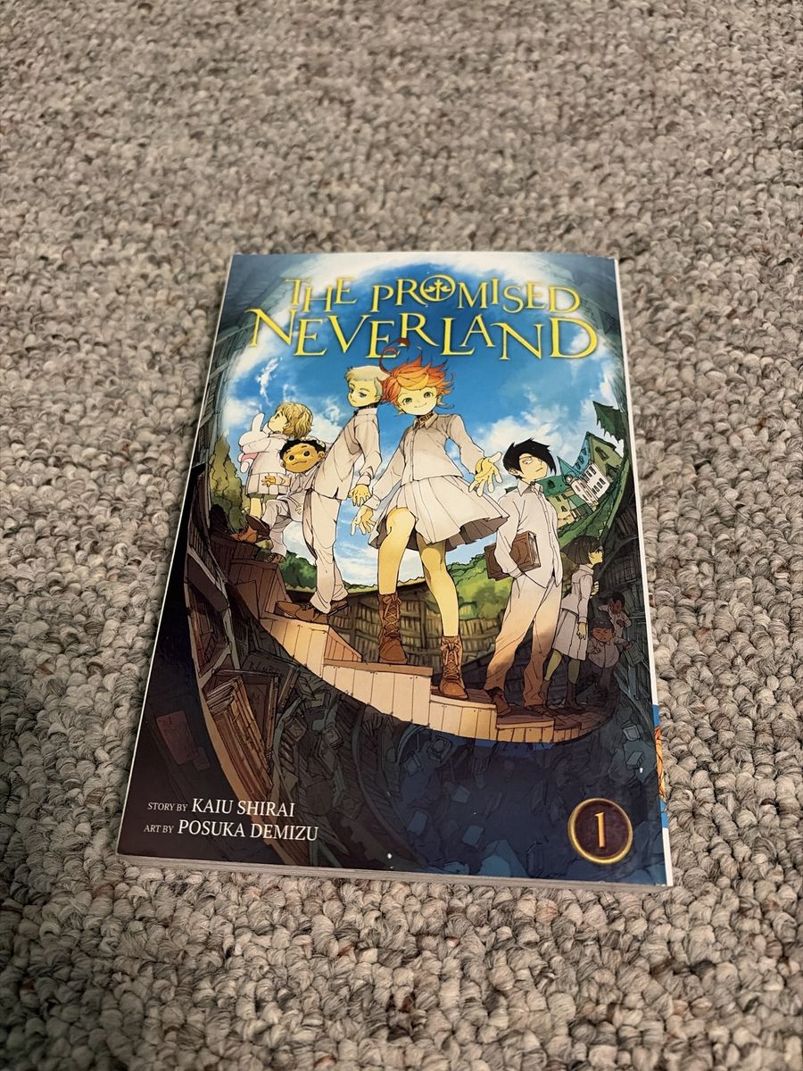 The Promised Neverland Vol 1 Manga (Book 1) Paperback Book Kaiu Shirai Posuka Demizu VIZ Media