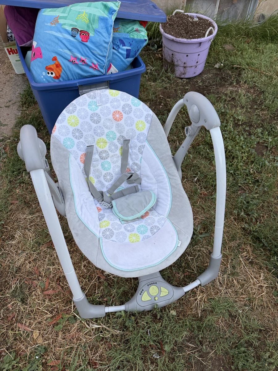 Baby Swing, Walker and Seat