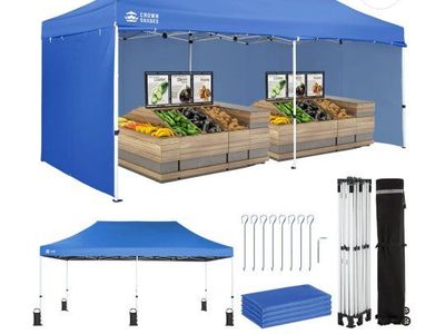 20'×10' walled canopy