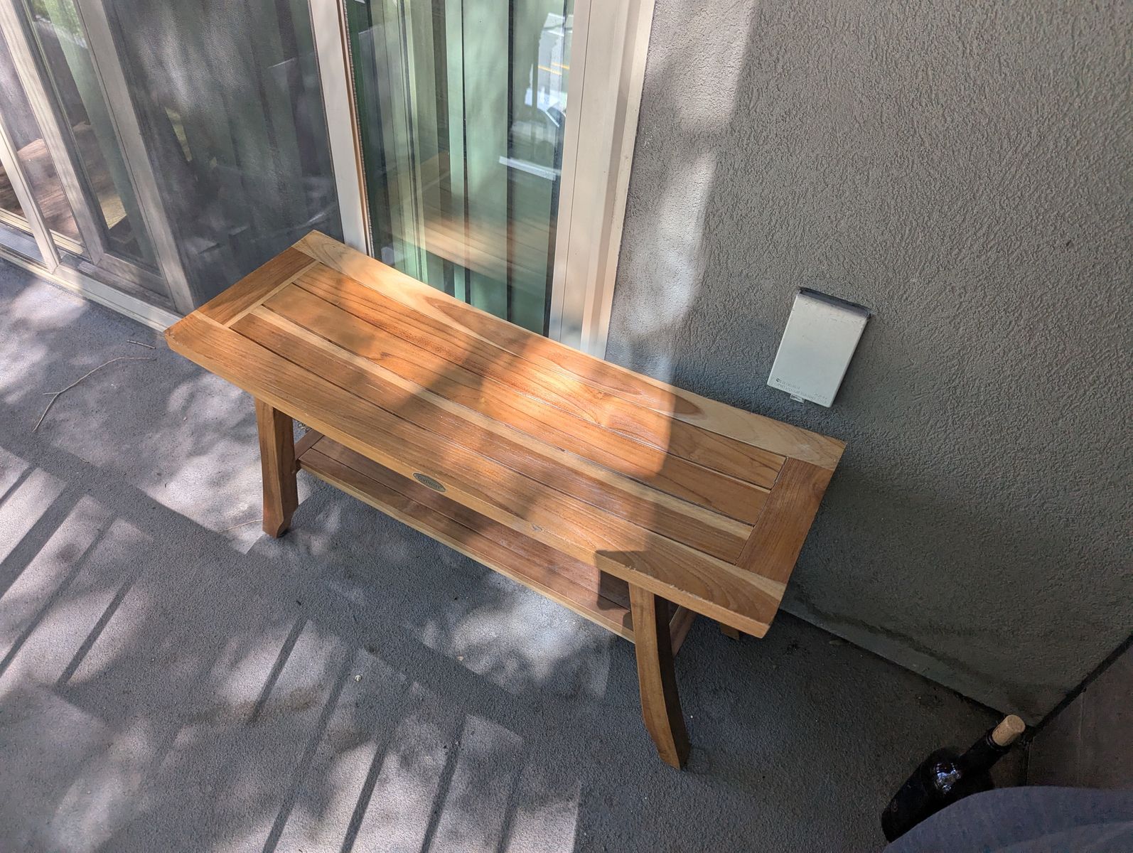 Teak bench