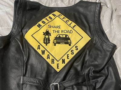 2 motorcycle jacket or vest $50 for all of them