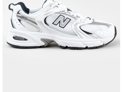 New Balance 530 White Silver Sneakers