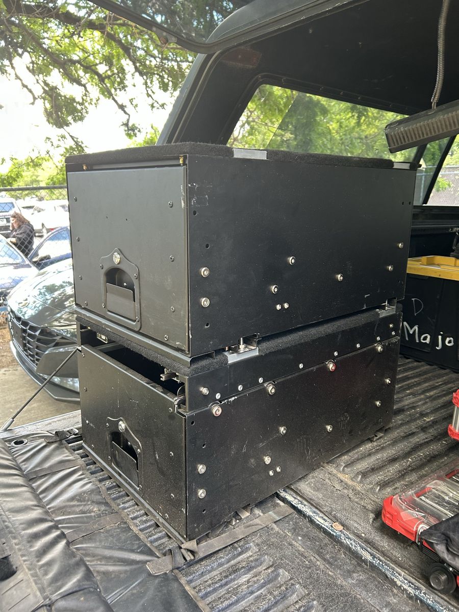OVS Overland Vehicle Systems Cargo Box with Sliding Drawers (x2)