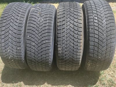 Michelin X-Ice Snow Winter Tires 265/70R17 115T on Steel Rims - Set of 4