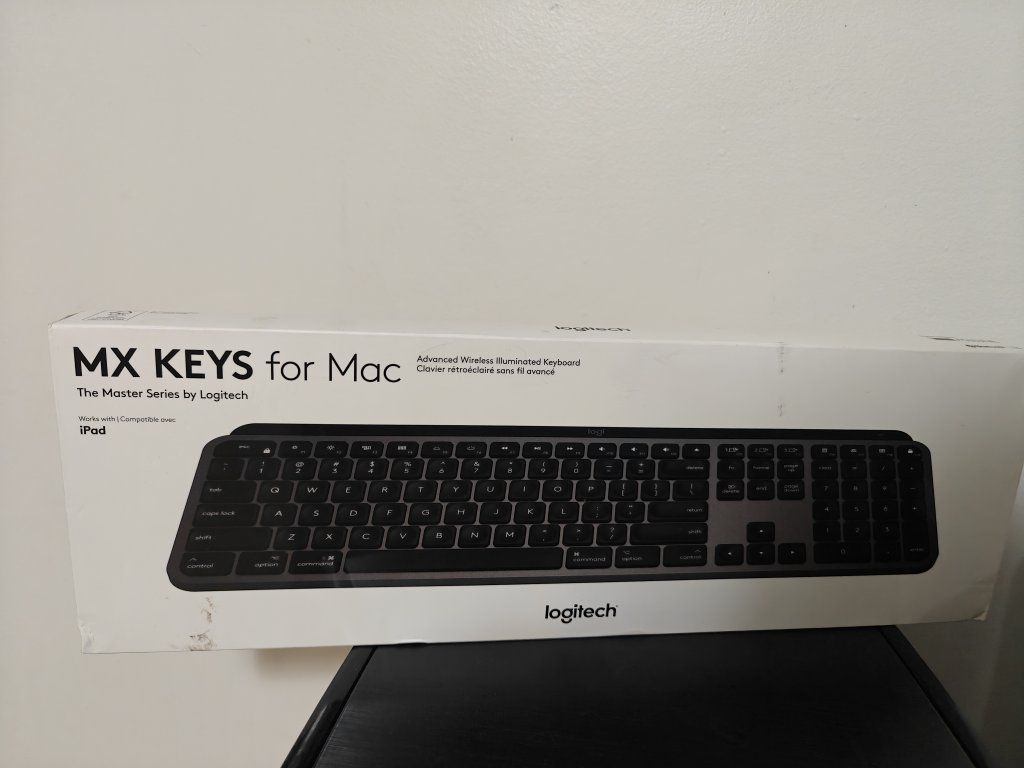 Sealed- Logitech MX Keys for Mac Backlit Keyboard