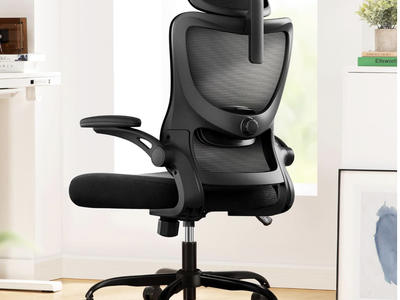 NEW Marsail Ergonomic Office Chair: Office Desk Chair with High Back Mesh Armrests and Headrest