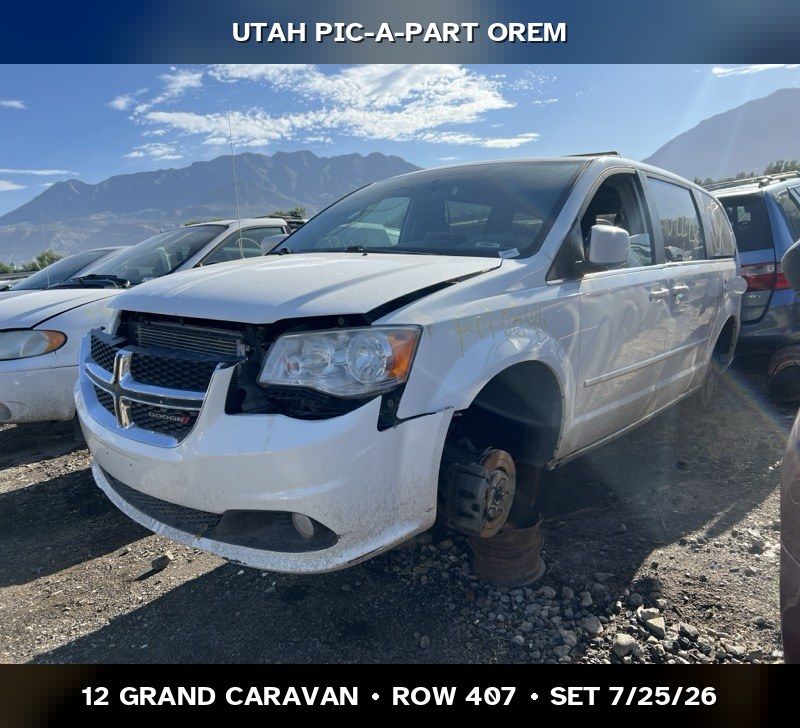 New Arrival - 2012 Dodge Grand Caravan Parts - UTPAP Orem