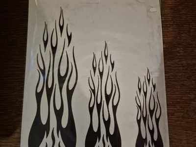 Beautiful stencils for airbrushing