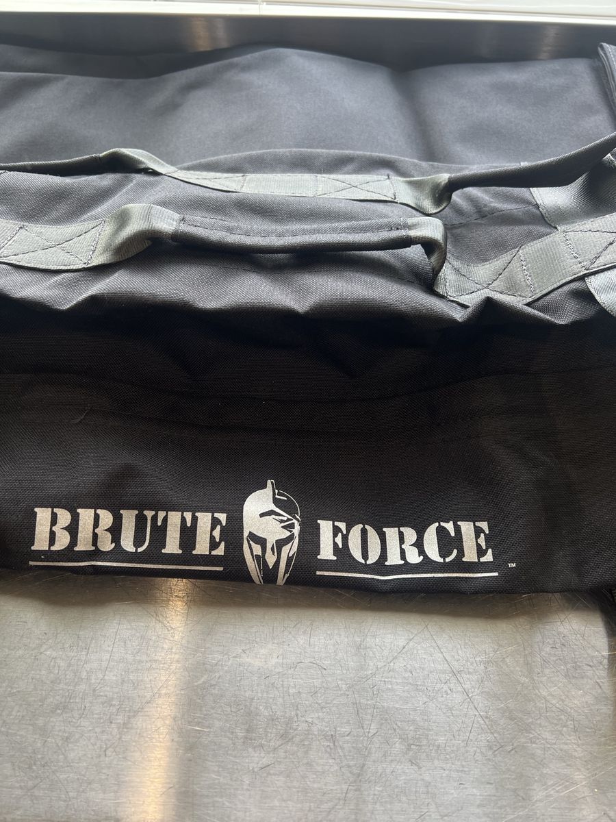 Brute Force Sandbag Fitness Training Weight Bag - Heavy Duty Workout Gear, Empty