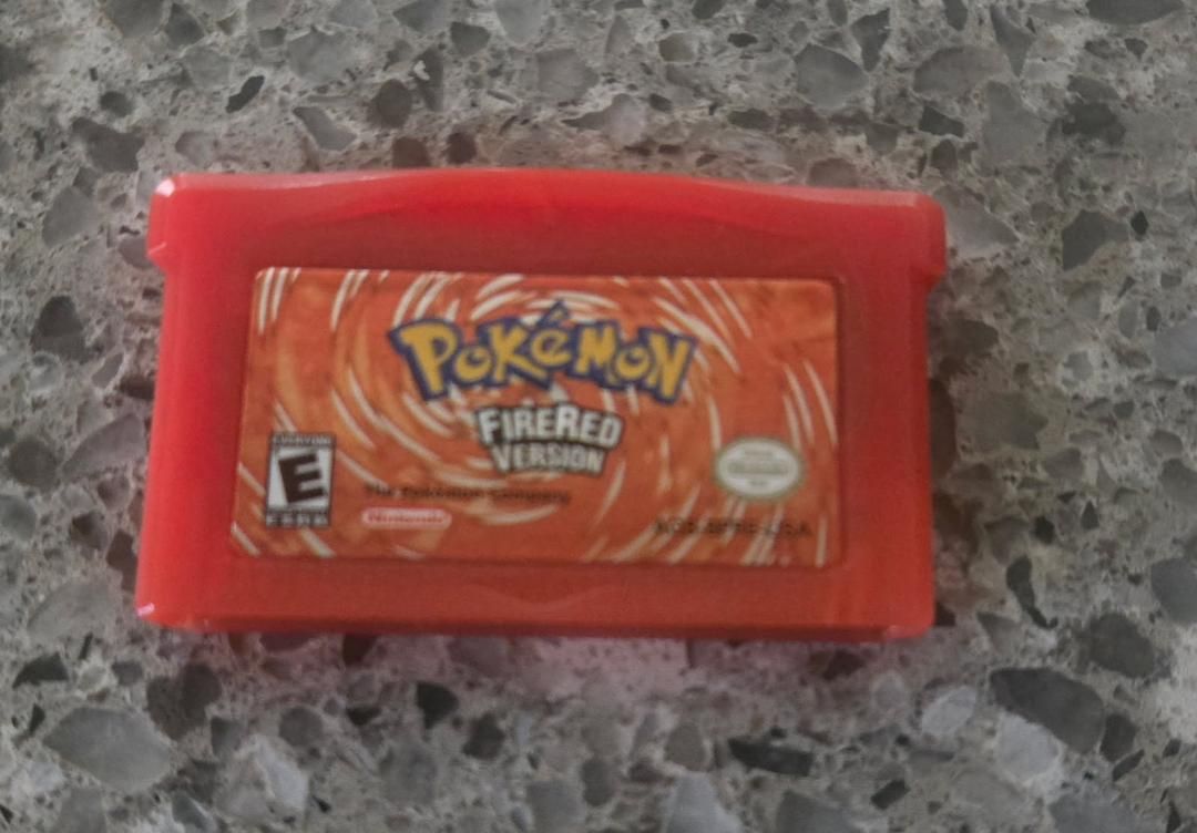 Authentic PokeMon FireRed for Gameboy Advance! trades considered!
