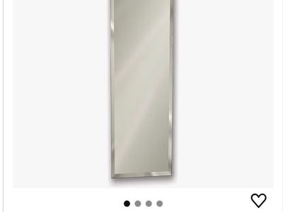 Jensen 768P34WH 12x36in Recessed Medicine Cabinet w/ Beveled Mirror