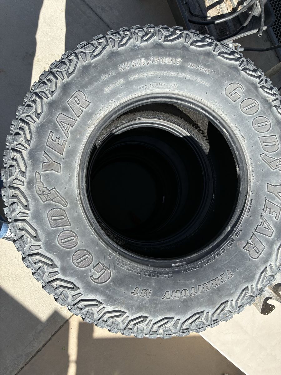 315/70R17 tires