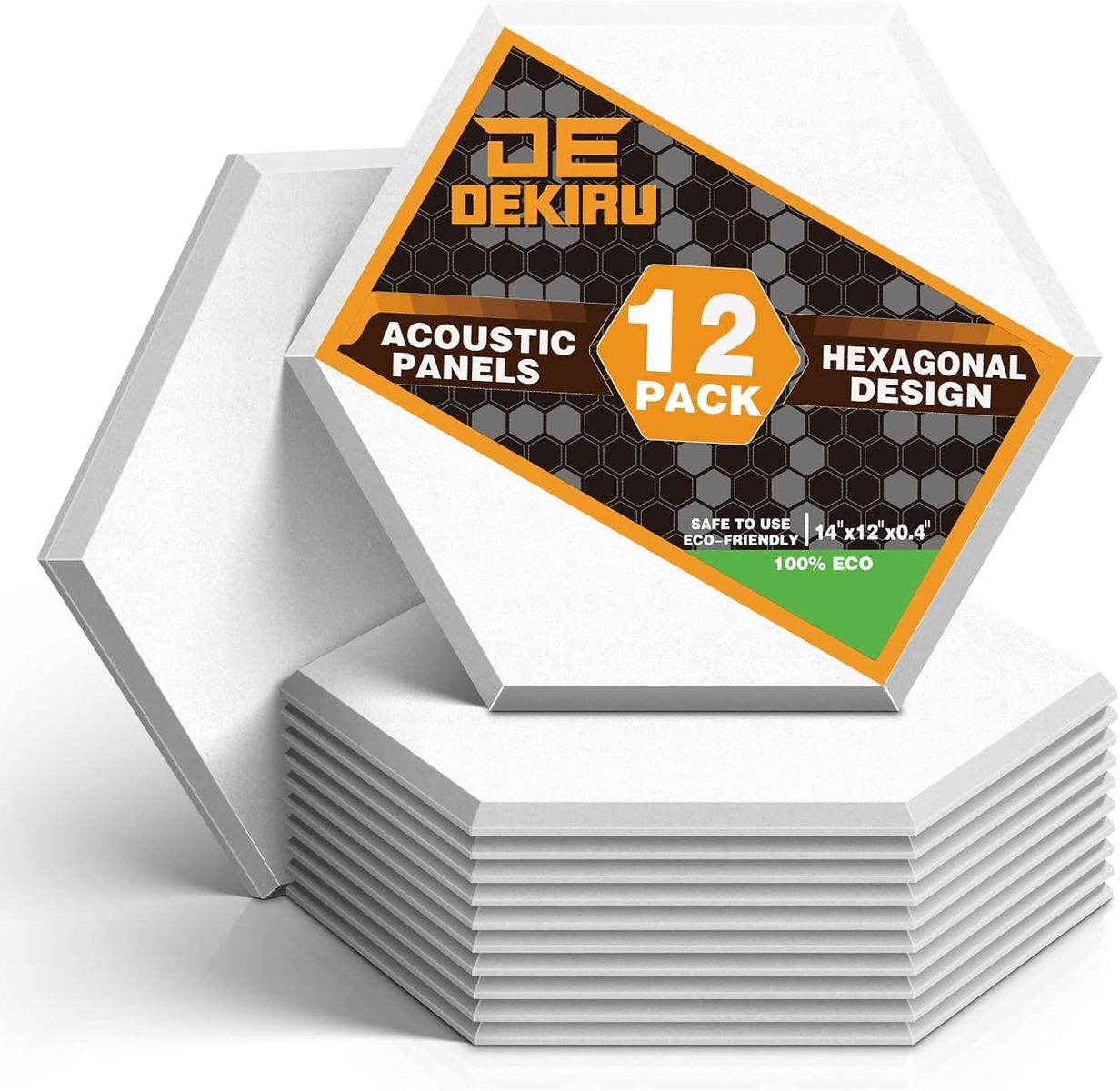 DEKIRU Acoustic sound proofing panels for home or office!