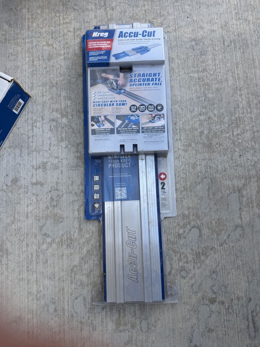 Kreg Accu-Cut Track System – NEW IN BOX