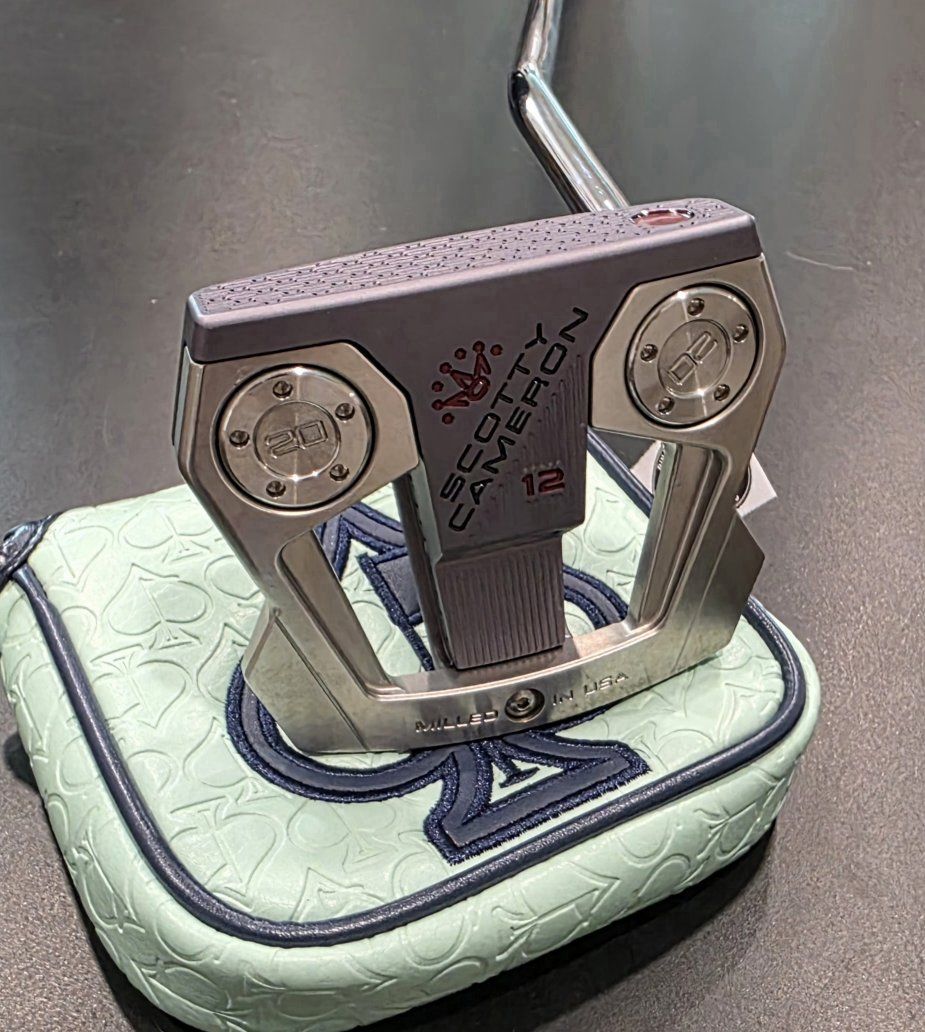 Scotty Cameron Phantom 12 34 in Putter with Golf Pride Grip.  2026
