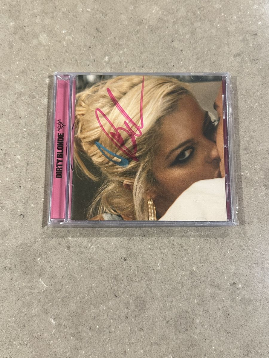 Bebe Rexha-SIGNED Dirty Blonde CD (TOKYO Edition)-SEALED-Autographed-RARE-Collectible