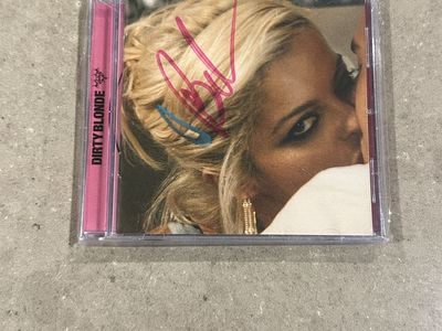Bebe Rexha-SIGNED Dirty Blonde CD (TOKYO Edition)-SEALED-Autographed-RARE-Collectible