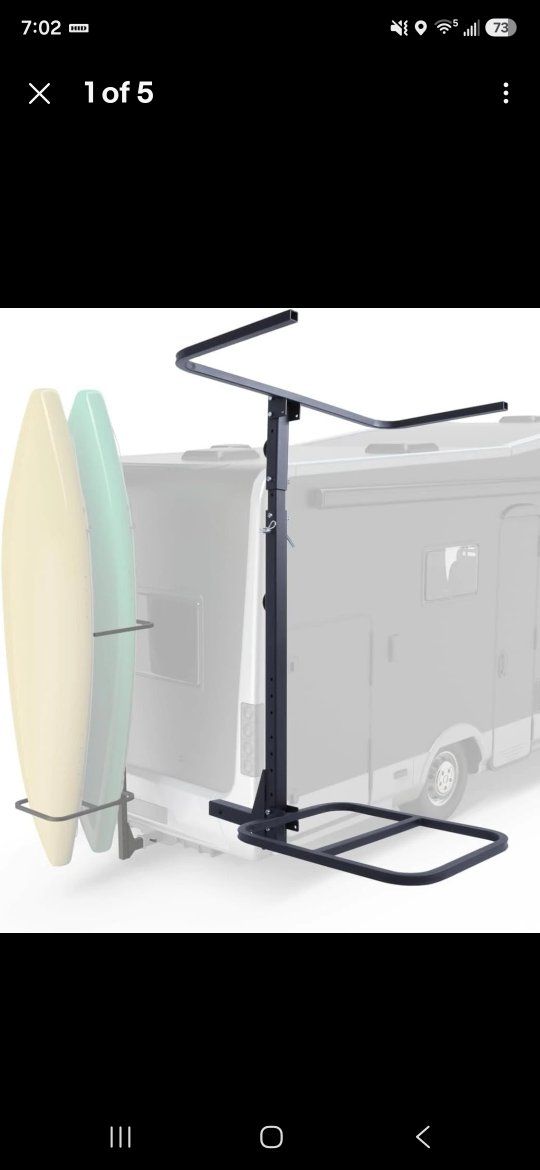 Vertiyak. kayak hitch carrier