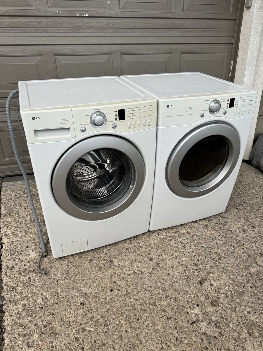 LG Washer and dryer