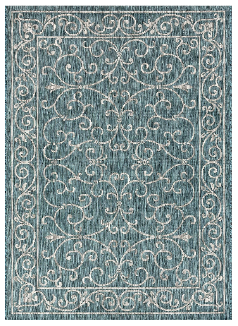 8 ft. X 10 ft. Indoor / Outdoor Area Rug  -- New