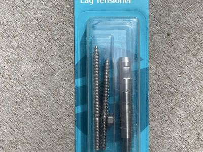 Deck Cable-Rail Quick-ConnectLag Tensioner