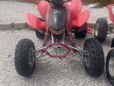 Honda TRX 450R ATV 4-Wheeler Red Used