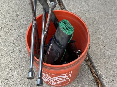 Bucket of tools