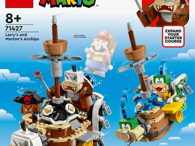 New In Box Lego 71427 Larry's and Morton's Airship