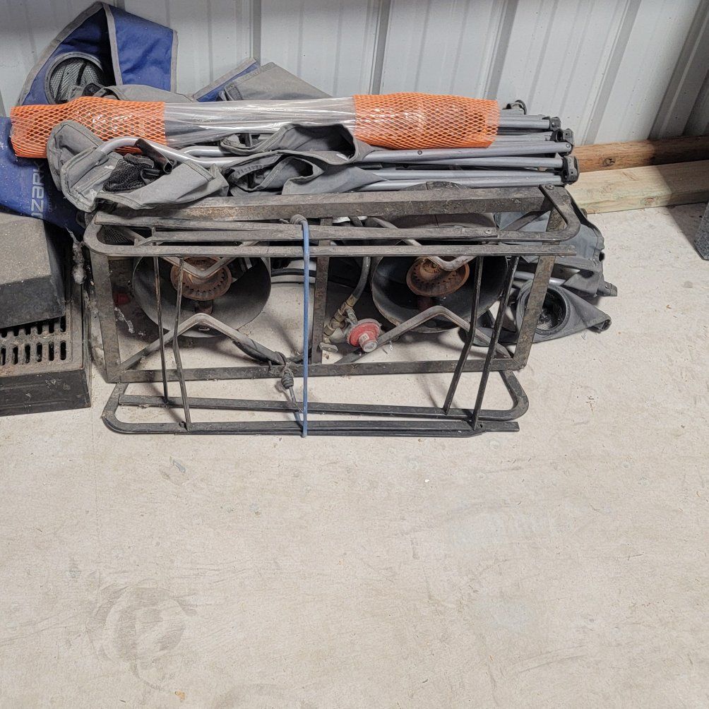 2 burner camp stove