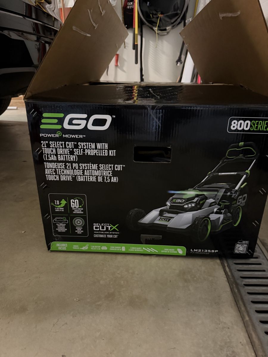 Ego New 800 Series Self Propelled Double Blade