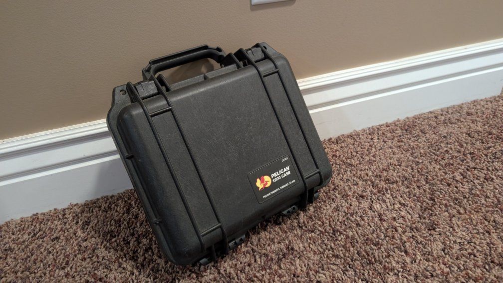 Pelican 1200 Case Watertight Hard Protective Equipment Case with Foam Insert