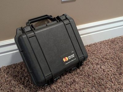 Pelican 1200 Case Watertight Hard Protective Equipment Case with Foam Insert