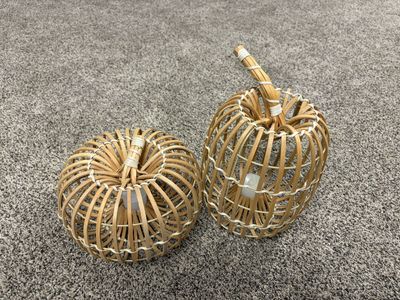 Target Rattan Pumpkins