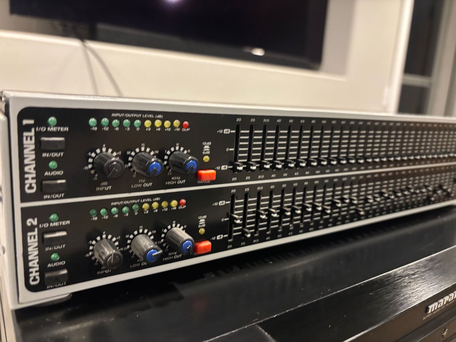 Rockville REQ231 dual 31-band graphic equalizer