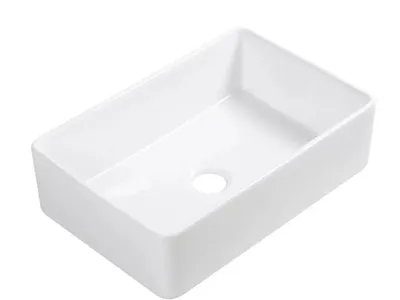 30" x 18" x 10" White ceramic farmhouse sink