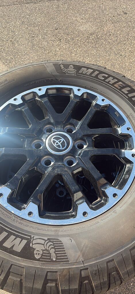 2023 Toyota Tundra 18 Factory Wheels And Tires