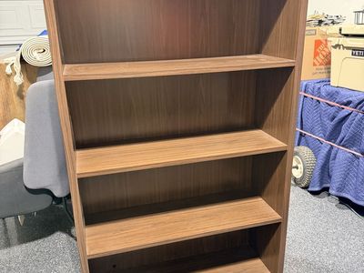Solid 4 shelf bookshelf