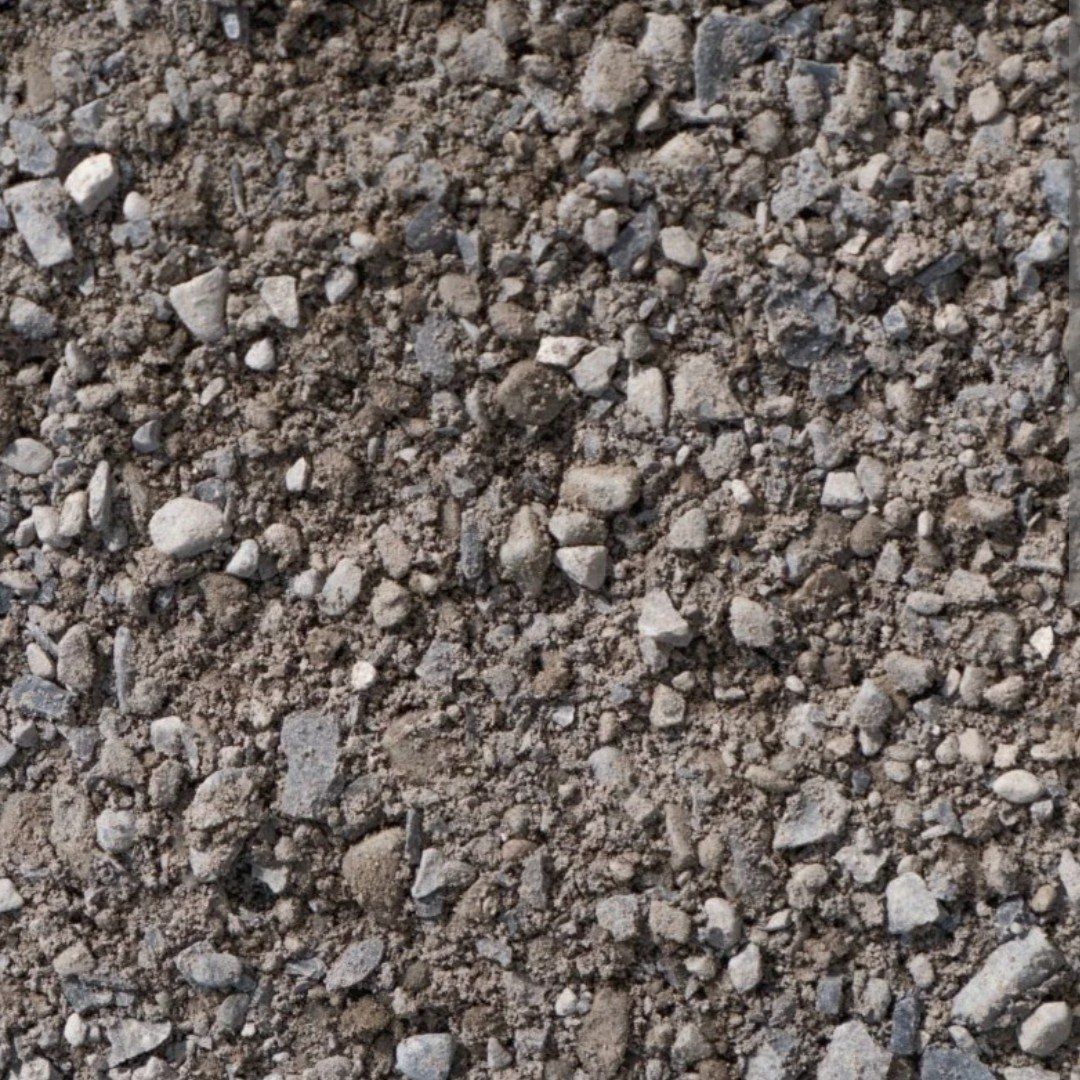 road base, 1/2 ton