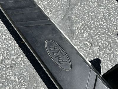 OEM Ford F-150 Chrome Running Boards with Brackets - Used