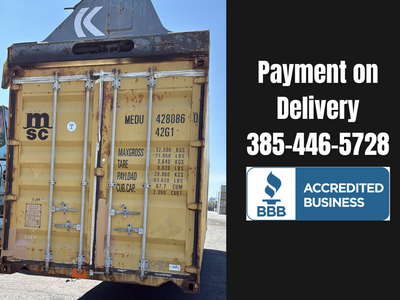 20' Used Shipping Container – Construction Site Storage – Delivery Available