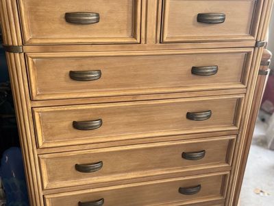 Tall + Solid Wooden Dresser | $80 OBO