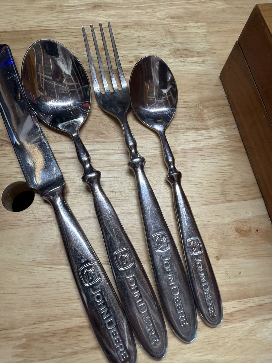 John Deere Silverware