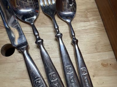 John Deere Silverware