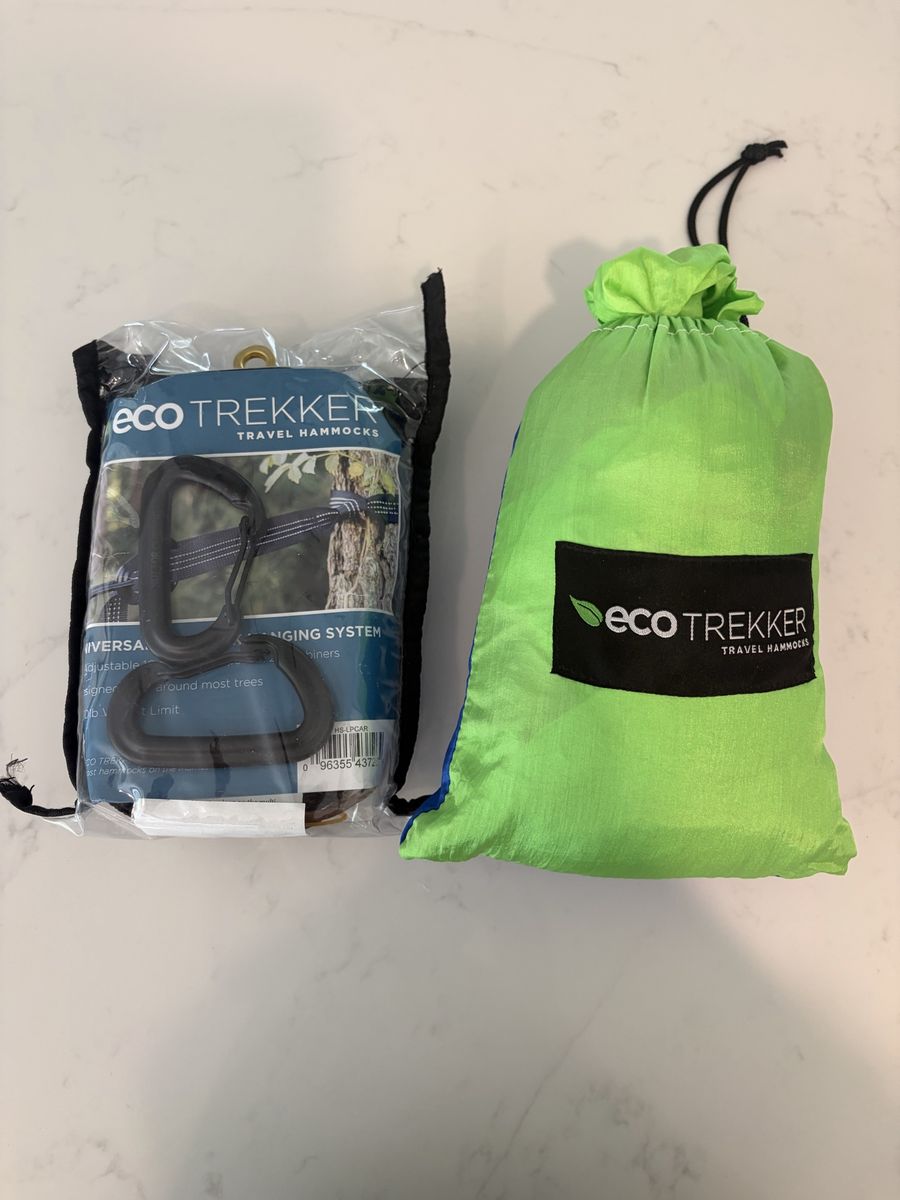 Moving Sale: Eco Trekker Travel Hammock with hanging system