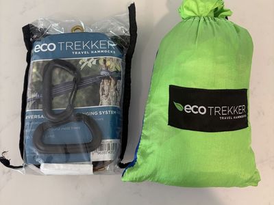 Moving Sale: Eco Trekker Travel Hammock with hanging system