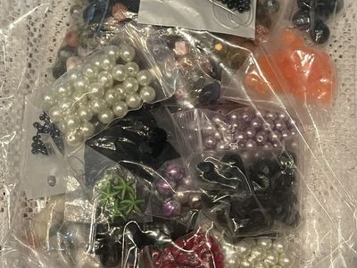 3 Lbs Of Assorted Beads # 2