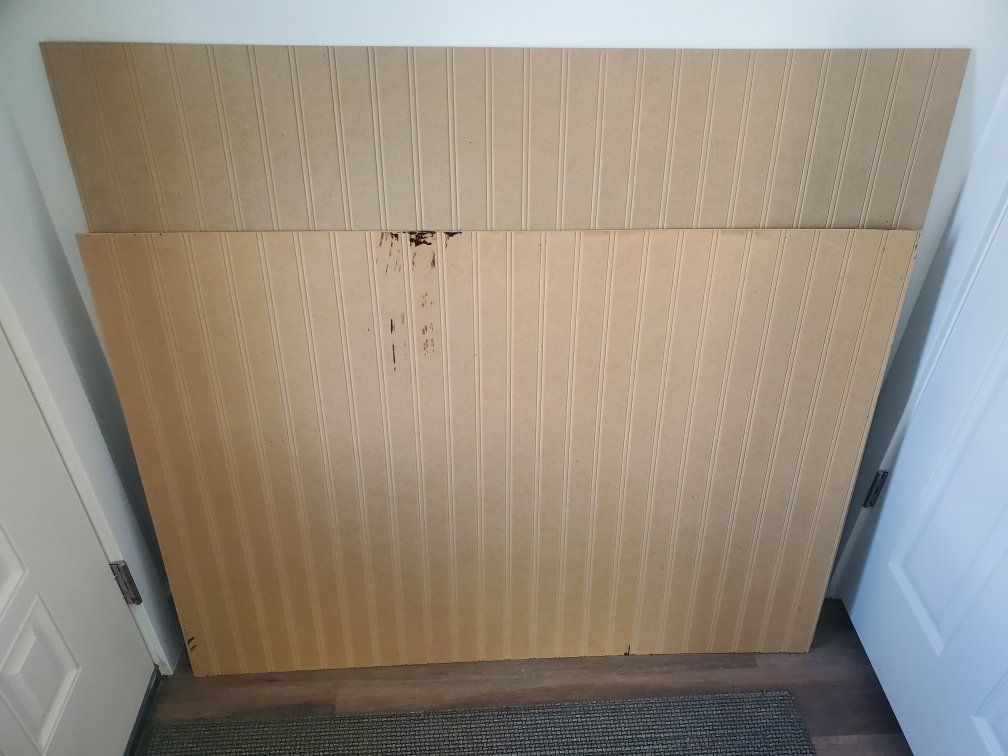 1/4" Beadboard Decorative Wall Paneling MDF Panels