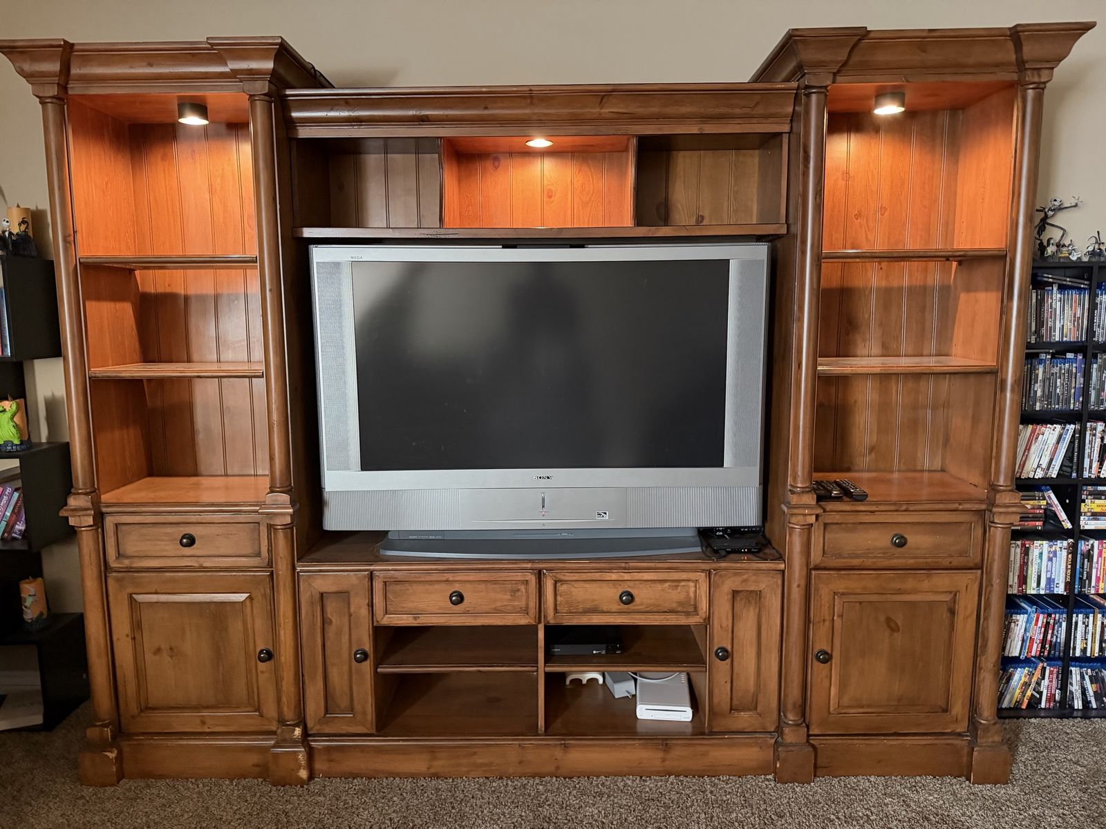 Entertainment Center & Television
