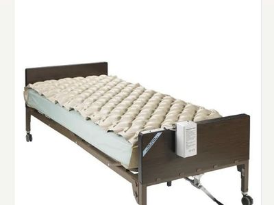 Alternating Pressure Mattress Pad with Pump - Medical Air Overlay