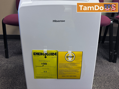 Hisense AP0722CW1W Portable Air Conditioner 7000 BTU/hr SACC 115V Smart Cooling
